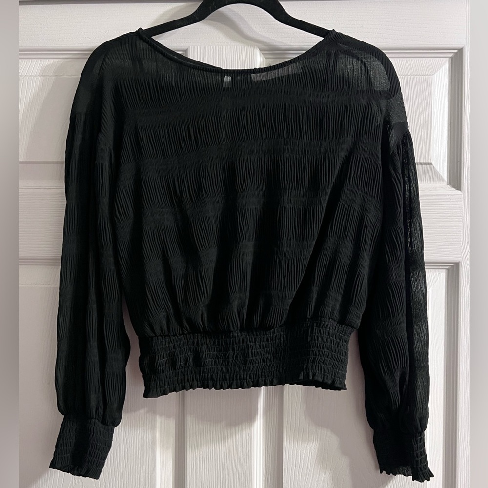 ASTR see thru long sleeve blouse, Size XS